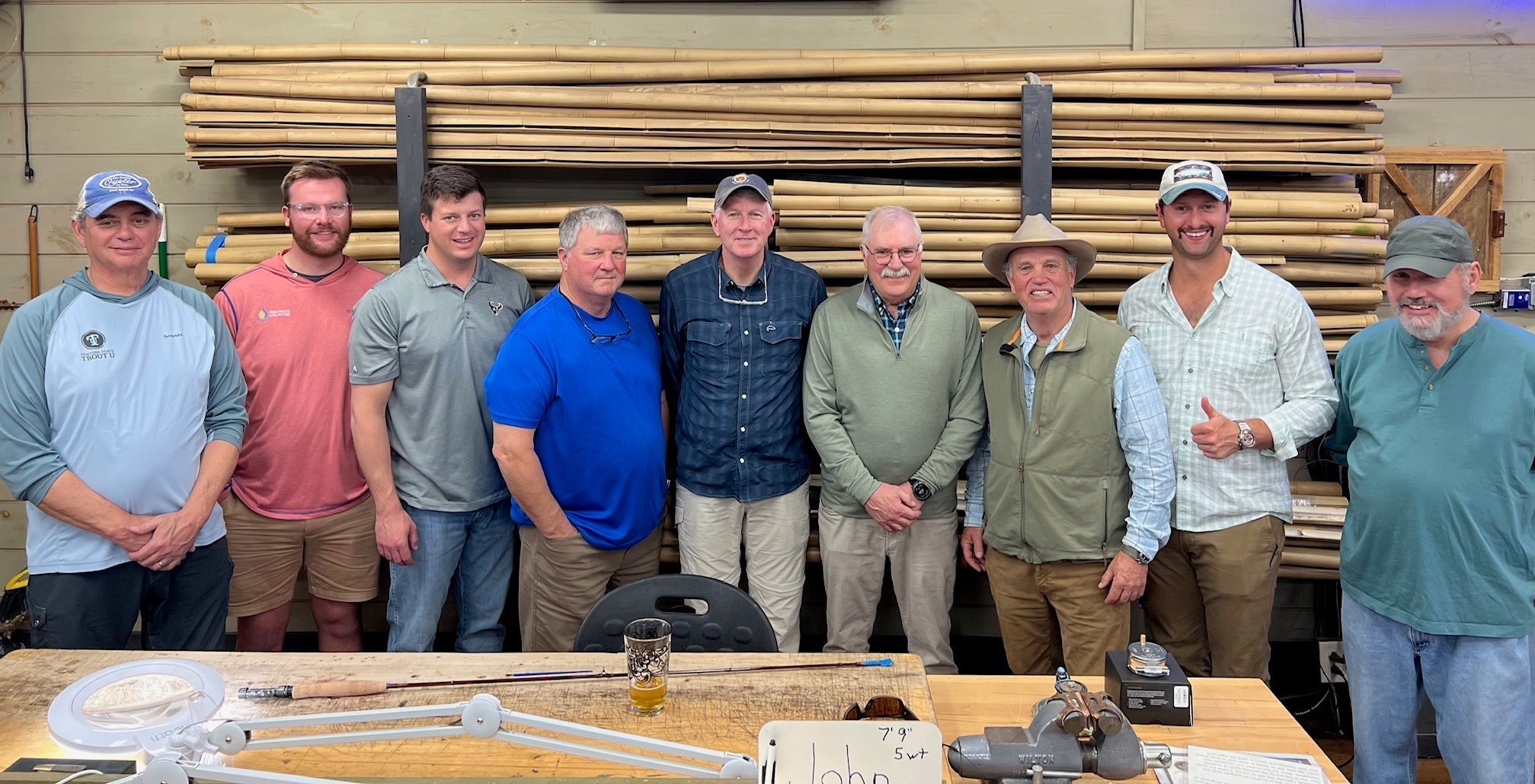Oyster Bamboo Fly Rod Making Class April 7-12, 2025