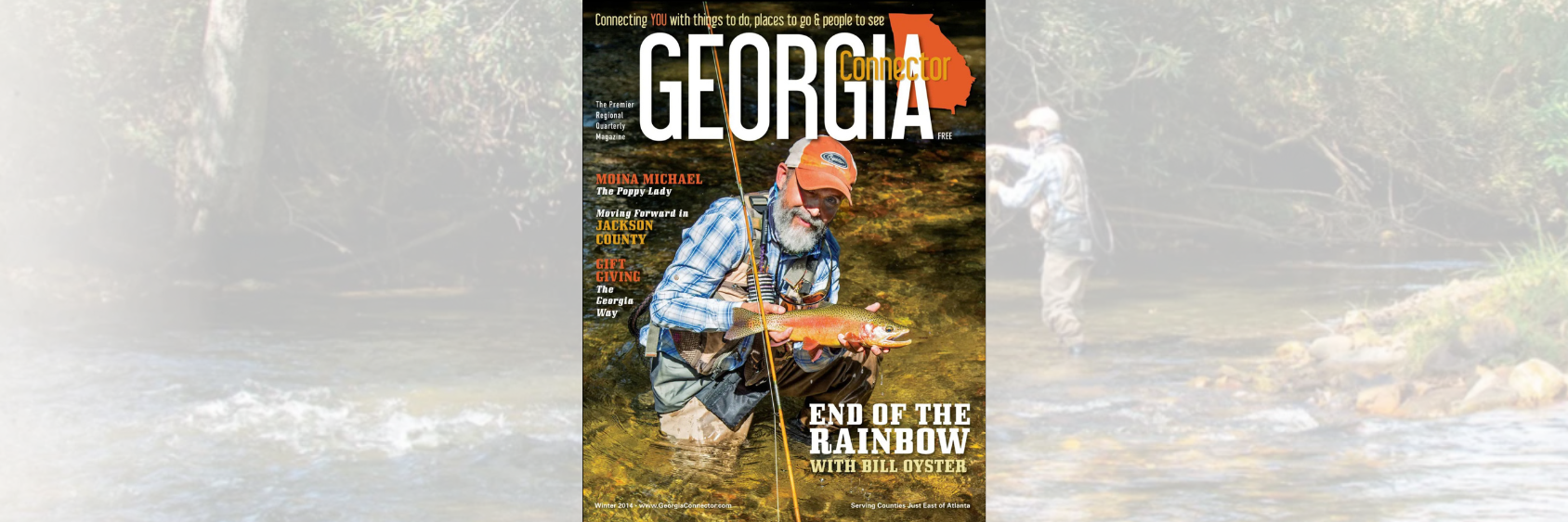Georgia Connector Features Oyster Bamboo Fly Rods