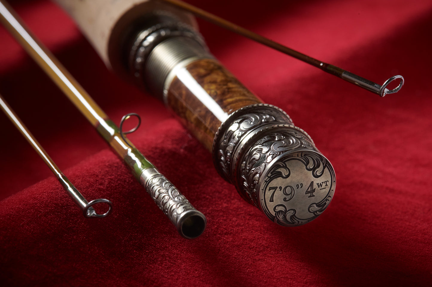 Oyster Bamboo Fly Rod 7' 9" 4wt Master Series For Sale