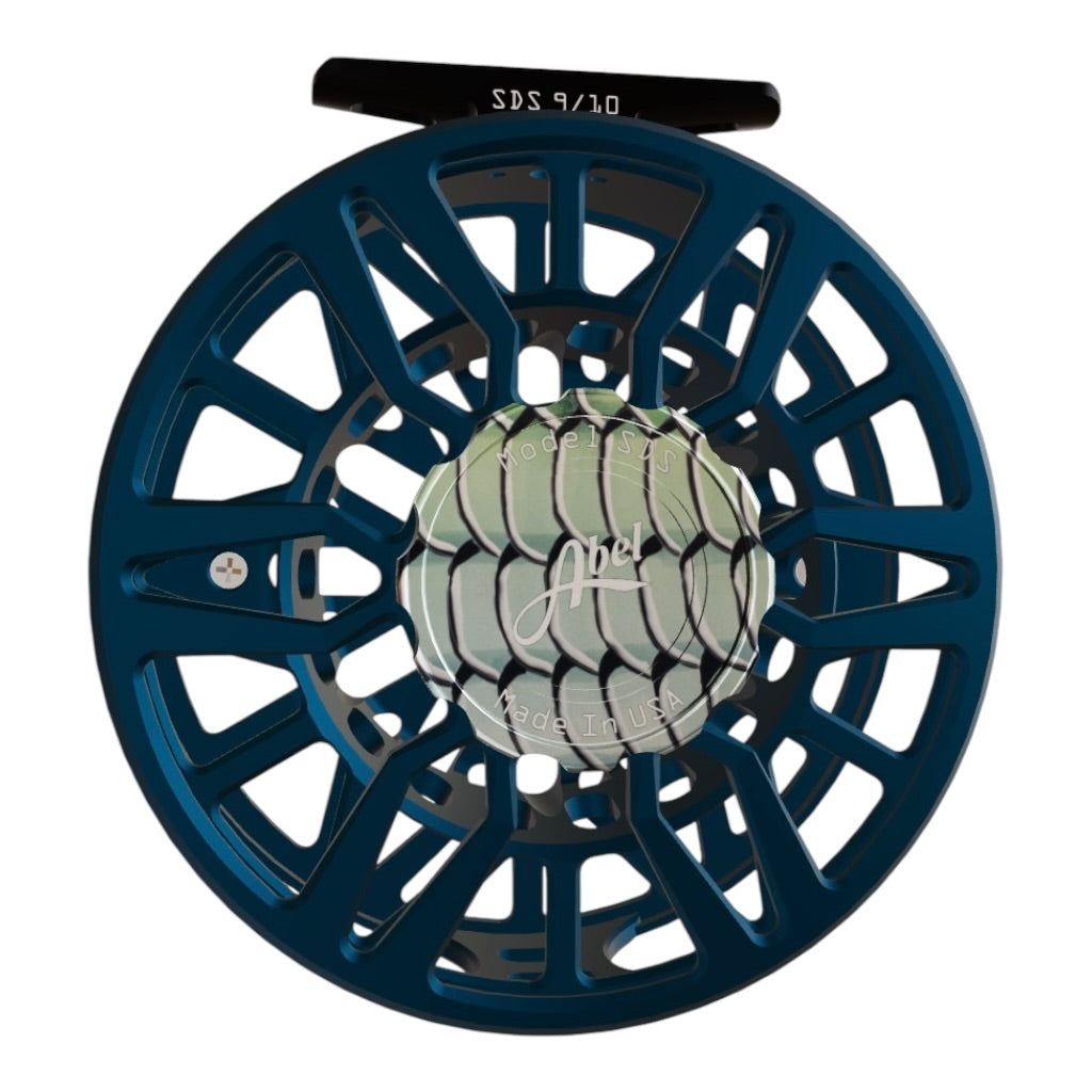 best 10 fly reel Abel SDS 9/10 Ported Fly Reel in Deep Blue For Sale