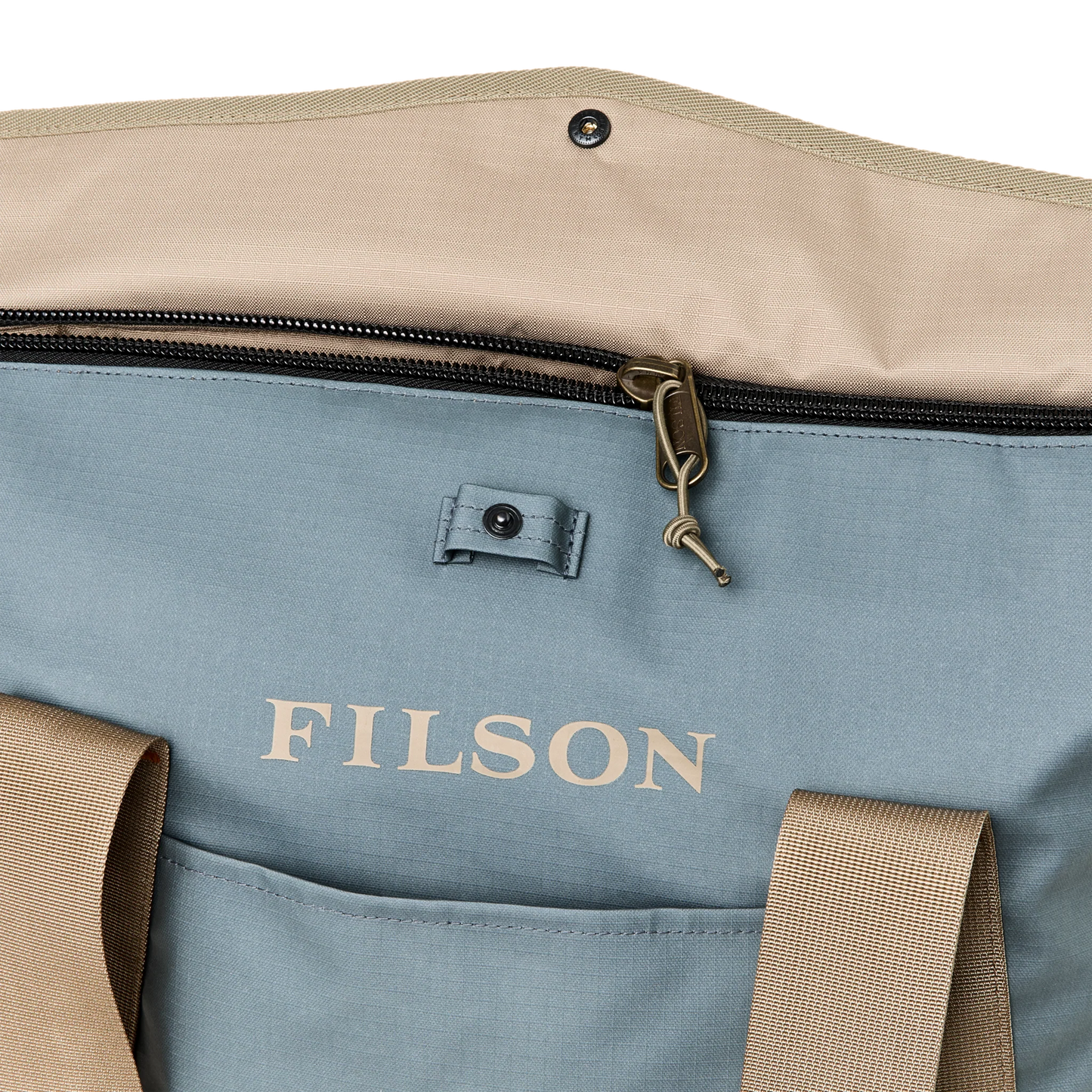 Filson Scout Tote Bag: Slate/Canteen