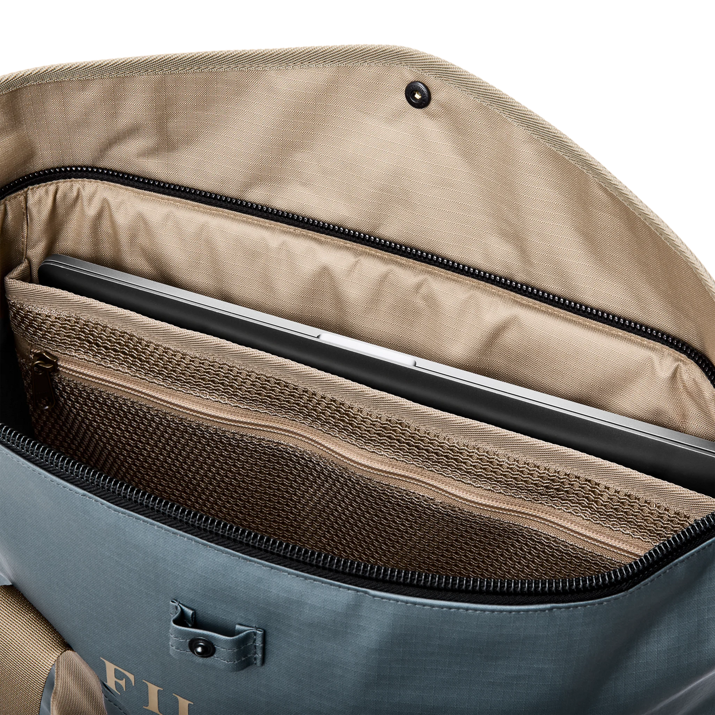 Filson Scout Tote Bag: Slate/Canteen
