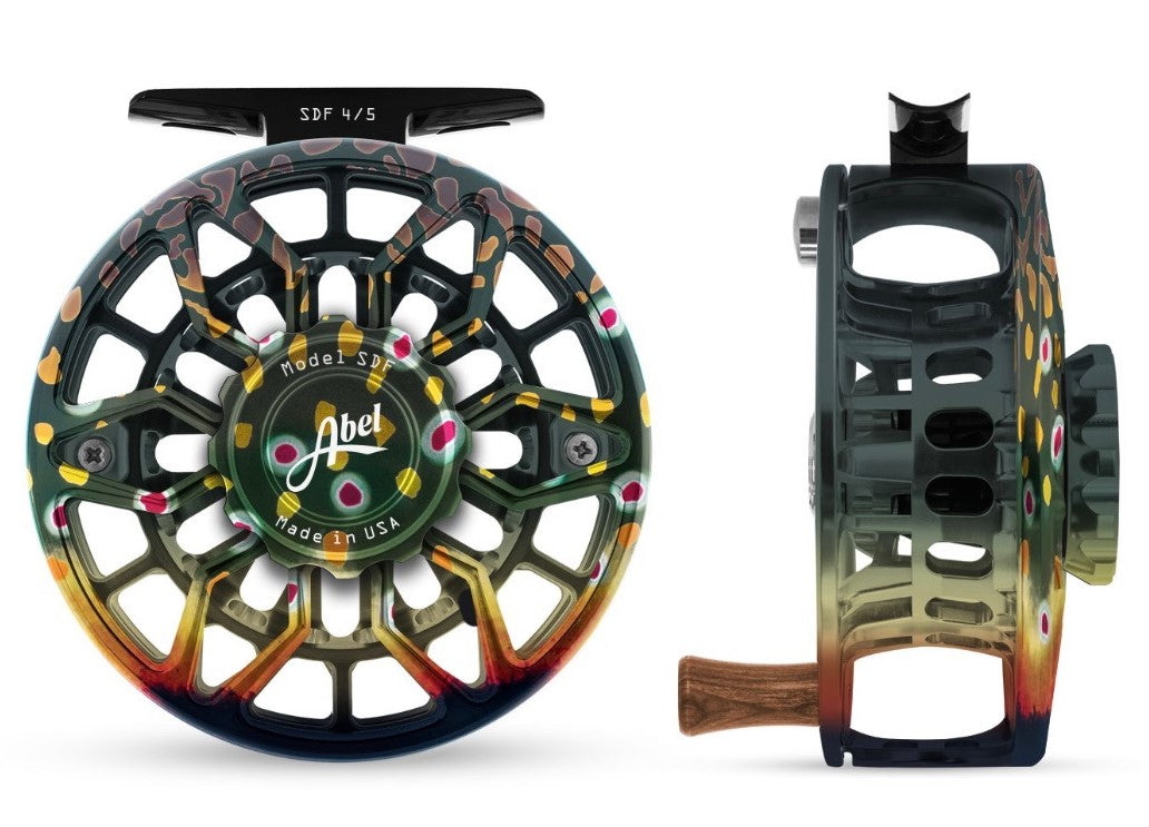 abel 4n fly reel Abel SDF Ported Fly Reel 4/5 wt
