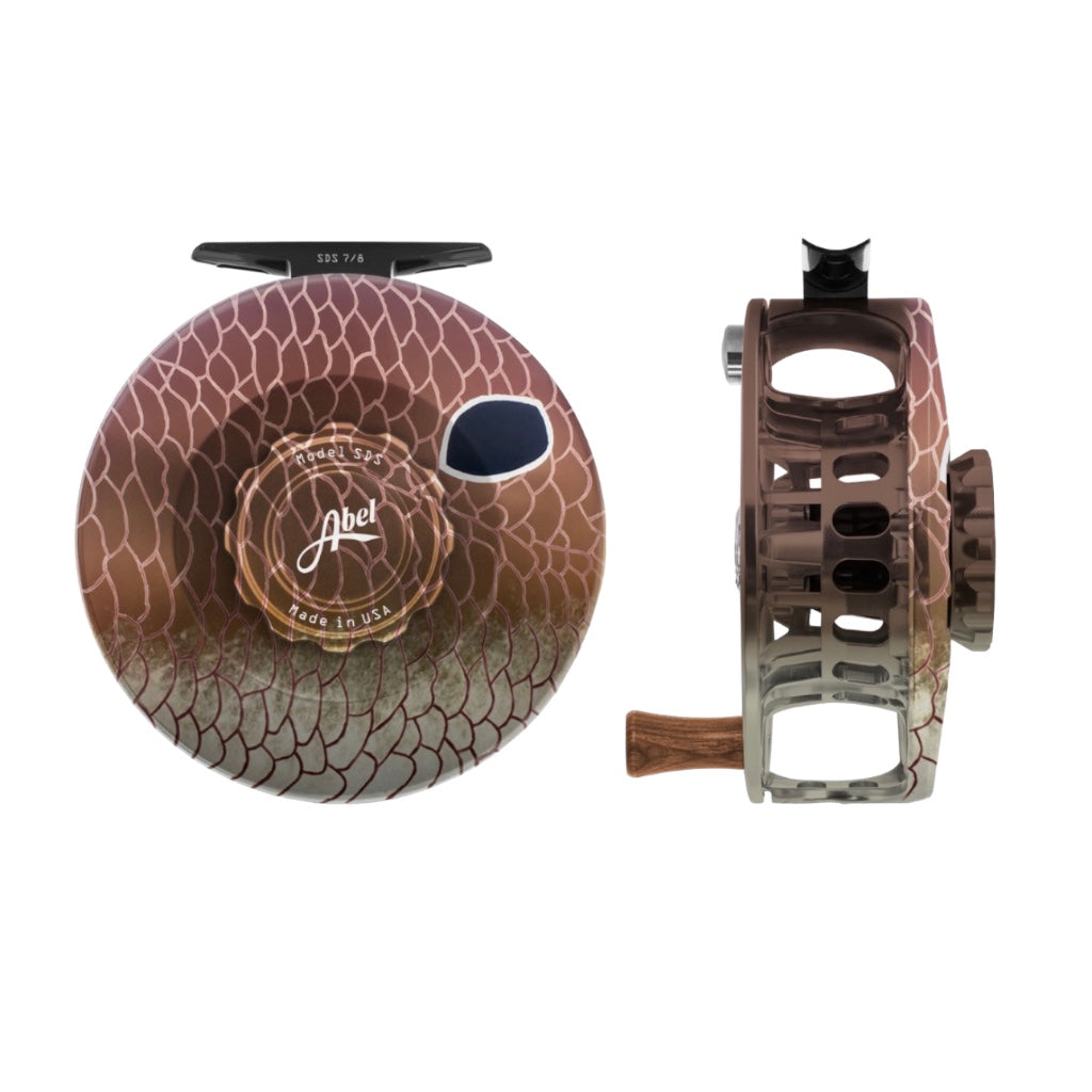 Abel SDS 7/8 Solid Fly Reel - Redfish Design