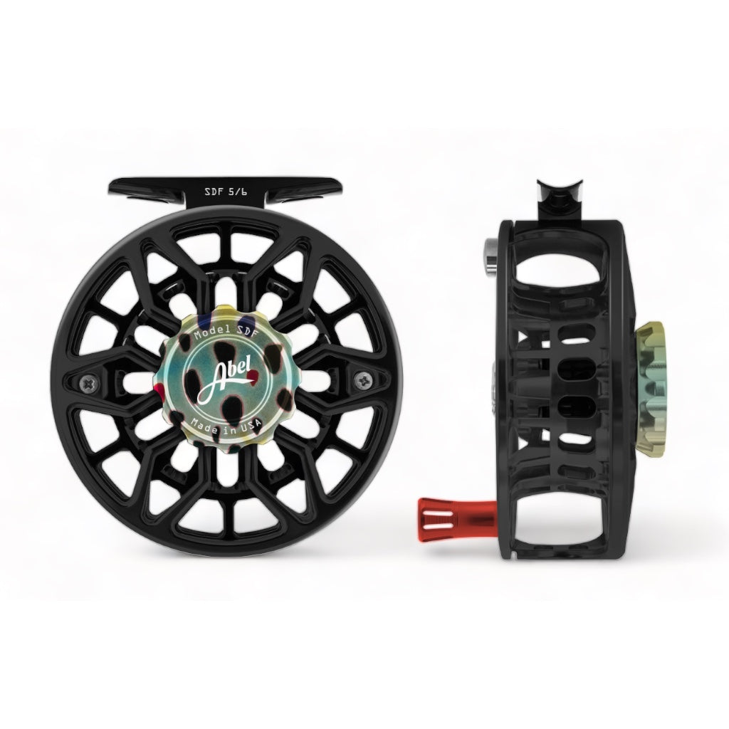 Abel SDF 5/6 Ported Fly Reel w/ Native Brown Trout Drag