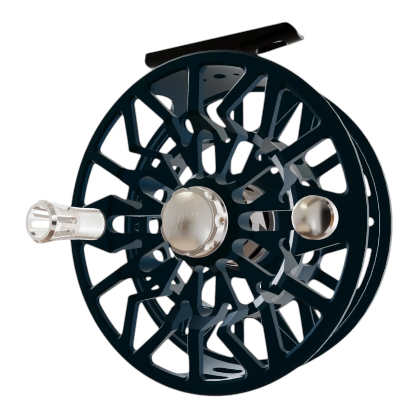 Abel SDS Fly Reel 9/10wt – Satin Deep Blue, Bonefish Drag Knob, Ported – Sealed Drag Saltwater Reel