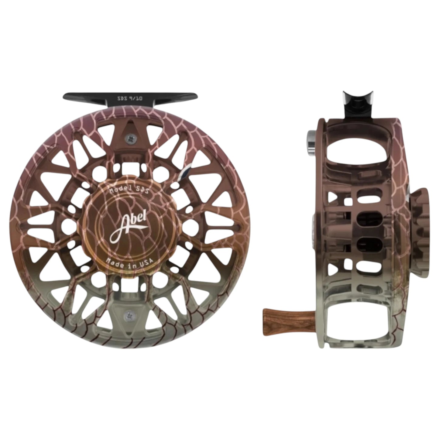 Abel SDS Ported Fly Reel 9/10 wt - Redfish