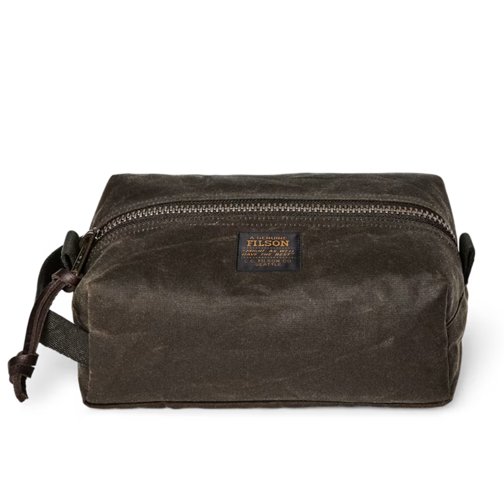 Filson Tin Cloth Travel Kit | Durable Outdoor Companion Filson Tin Cloth Travel Kit | Durable Outdoor Companion