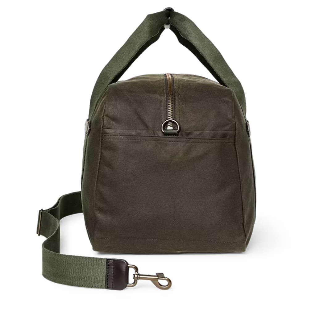 Filson Tin Cloth Medium Otter Green Duffle Bag