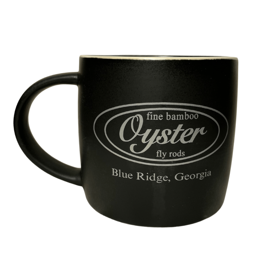 Black Oyster coffee mug 17oz sold in blue ridge georgia with best intentions