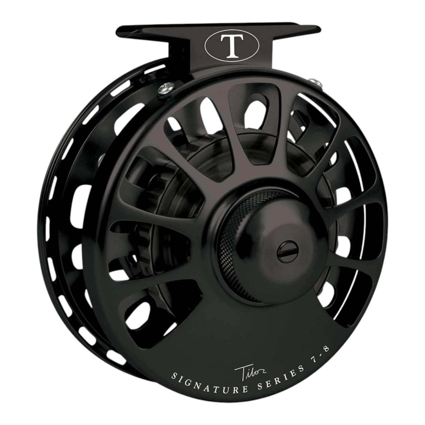 Tibor Signature Series 7/8wt – Frost Black – Cork Drag Saltwater Reel
