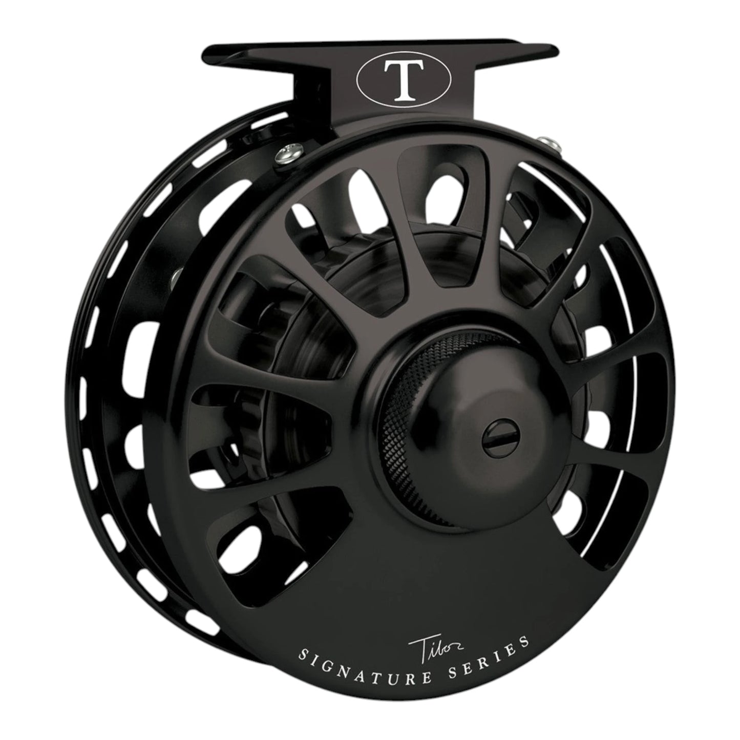 Tibor Signature Series 9/10wt – Frost Black – Cork Drag Saltwater Reel