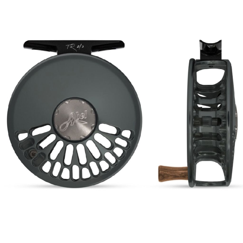 Abel TR 2/3 Fly Reel in Sophisticated Slate Grey