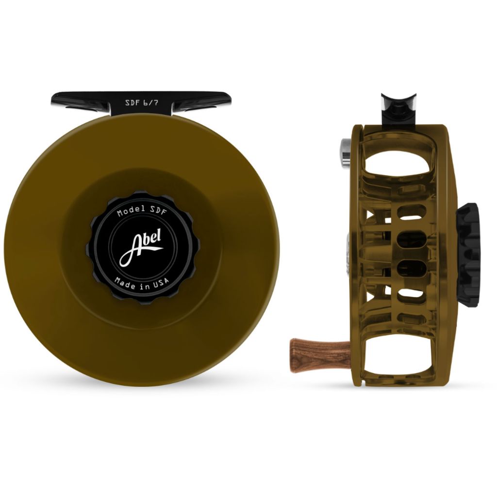 Abel SDF 6/7 Fly Reel in Dark Olive