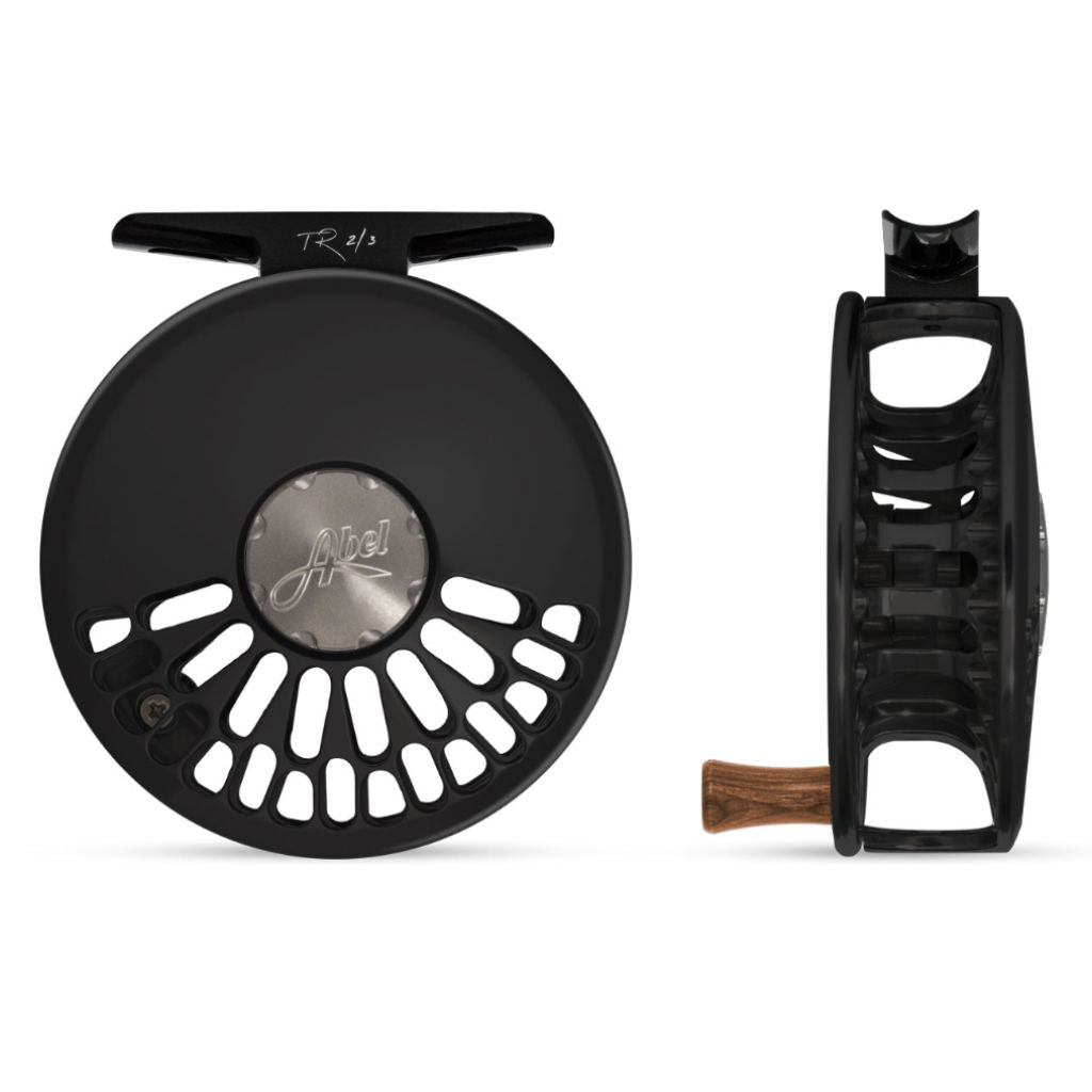 Abel TR 2/3 Fly Reel in Elegant Black