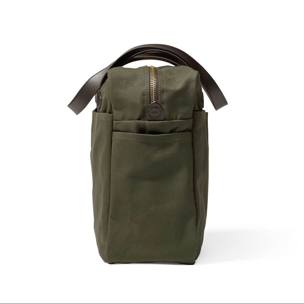 Filson Tote Bag with Zipper - Otter Green