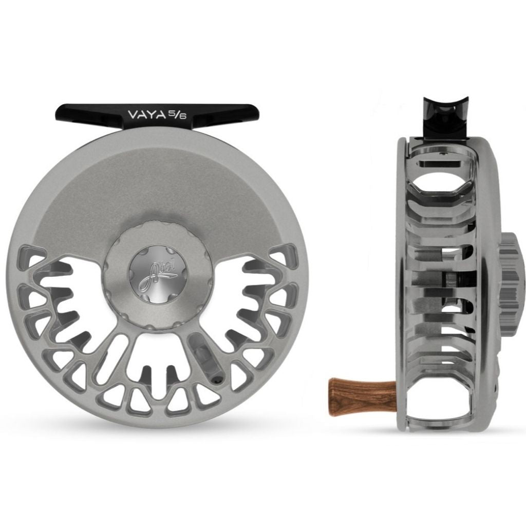 Abel Vaya 7/8 Fly Reel in Satin Platinum