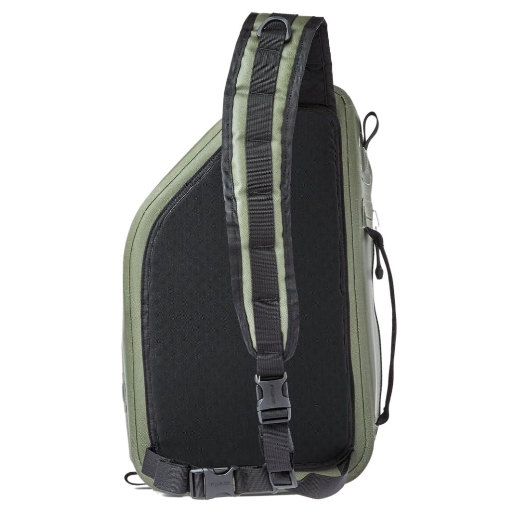 Filson dry sling pack sold at oyster bamboo fly rods