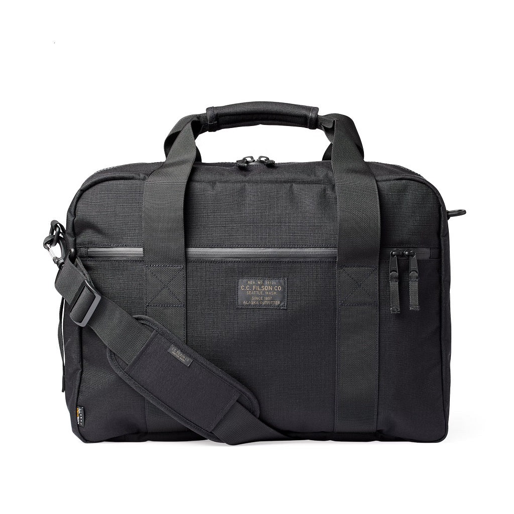 Filson Ripstop Nylon Pullman Bag - Black