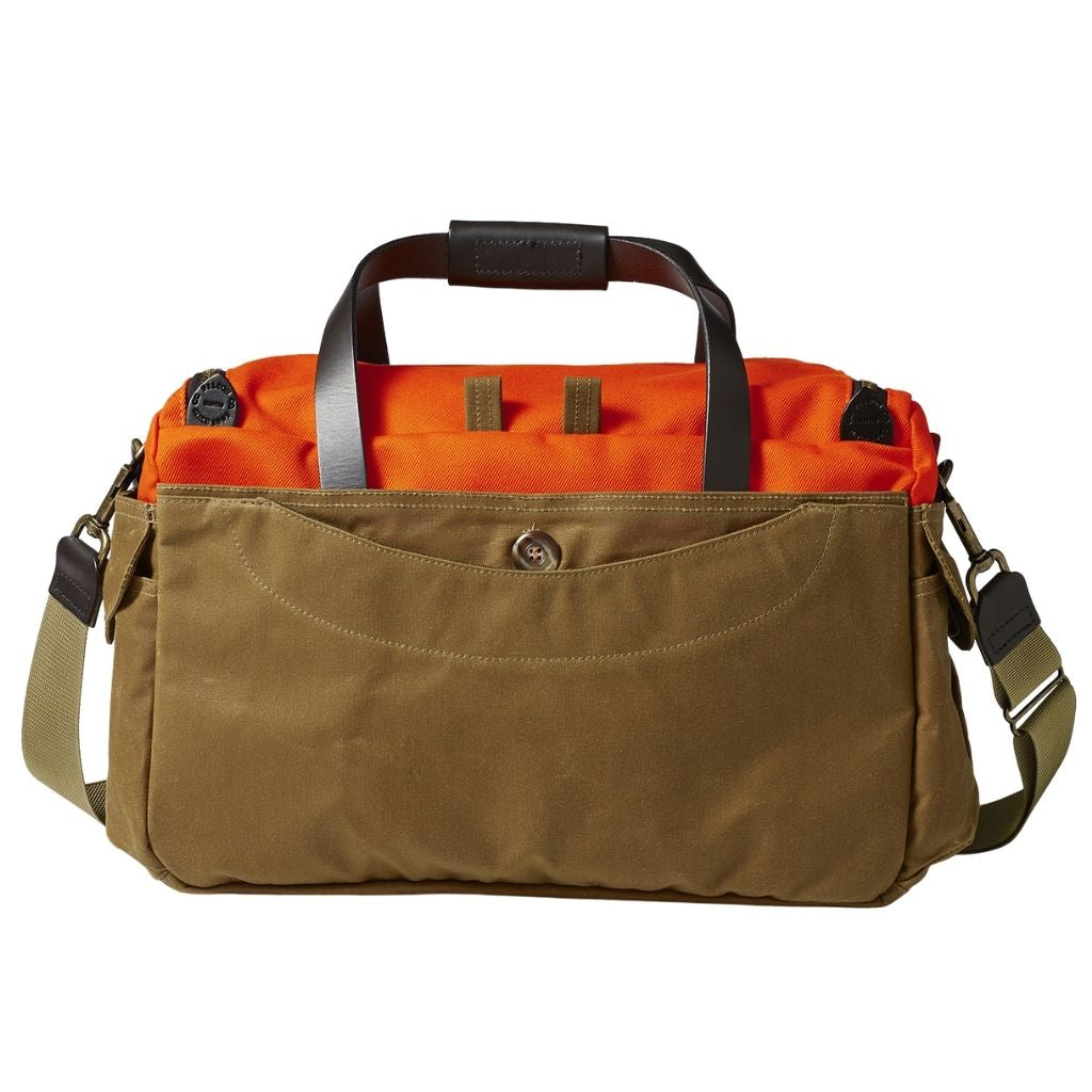Filson Heritage Sportsman Bag Oyster Bamboo Fly Rods