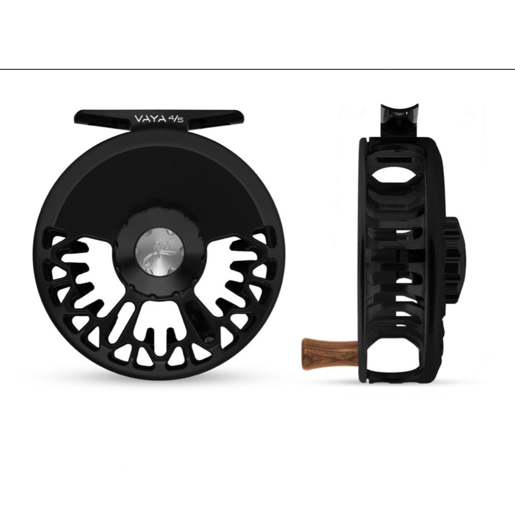 Abel Vaya 4/5 Fly Reel -Sleek Black Abel Vaya 4/5 Fly Reel -Sleek Black