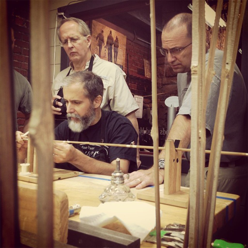 oyster bamboo fly rod making class