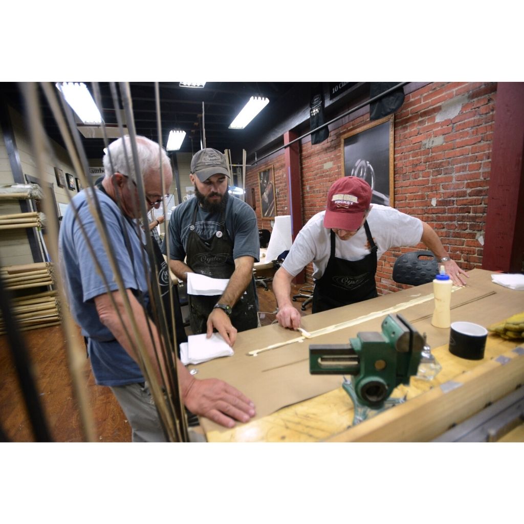 oyster bamboo fly rod making class by bill oyster