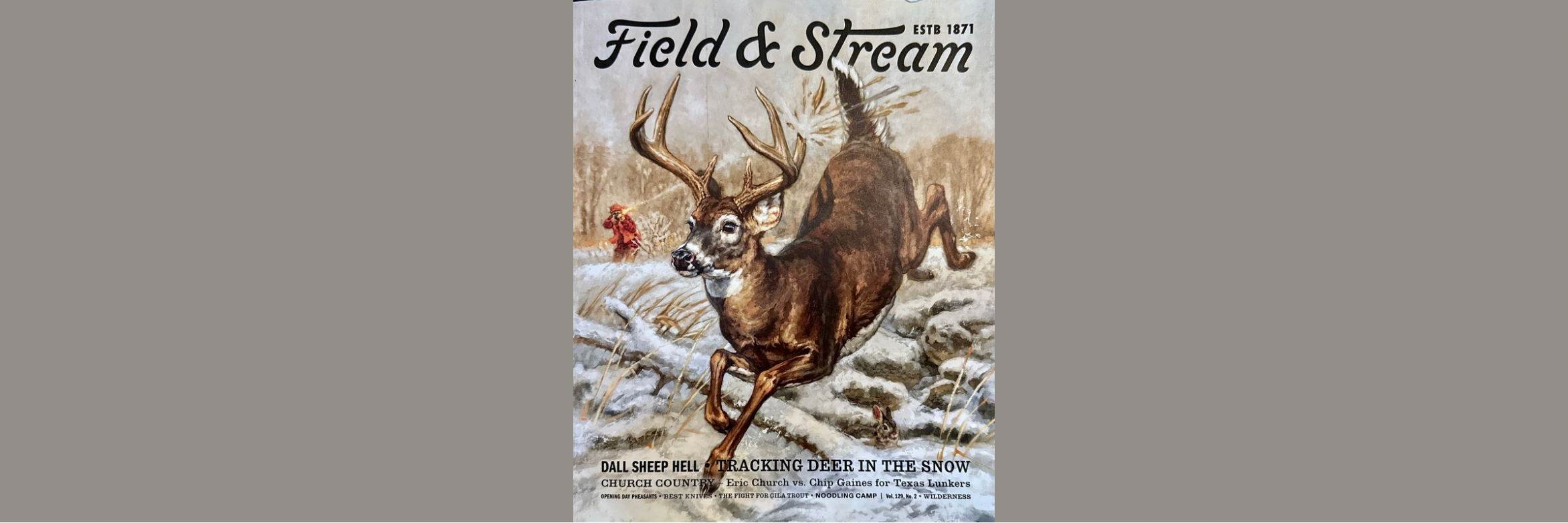 Field and Stream featuring Oyster Bamboo Fly Rods