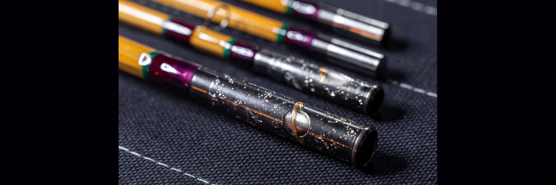 An Ode to Space: Hand Engraved Bamboo Fly Rod