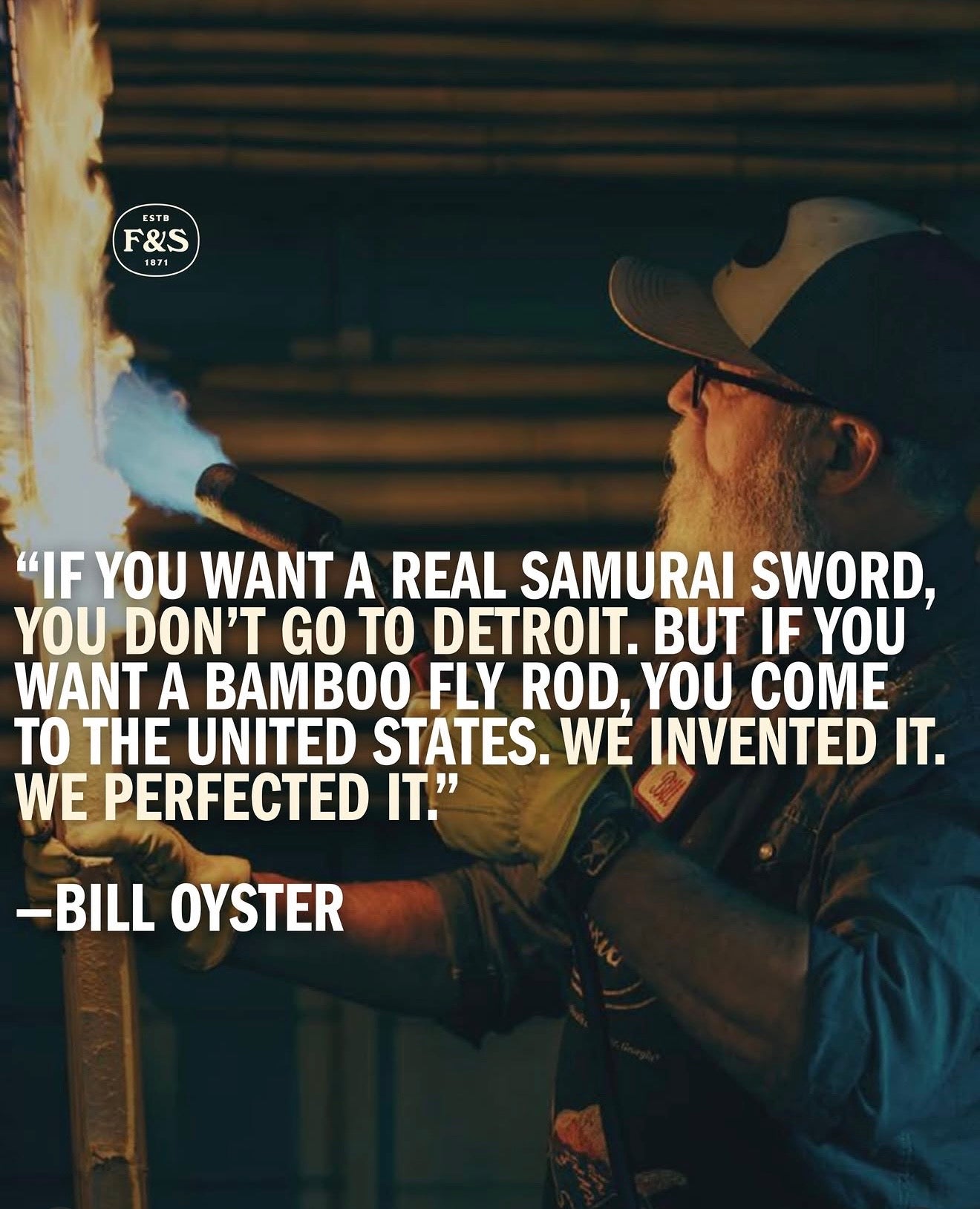 “The Bamboo Rod Is Our Samurai Sword.”