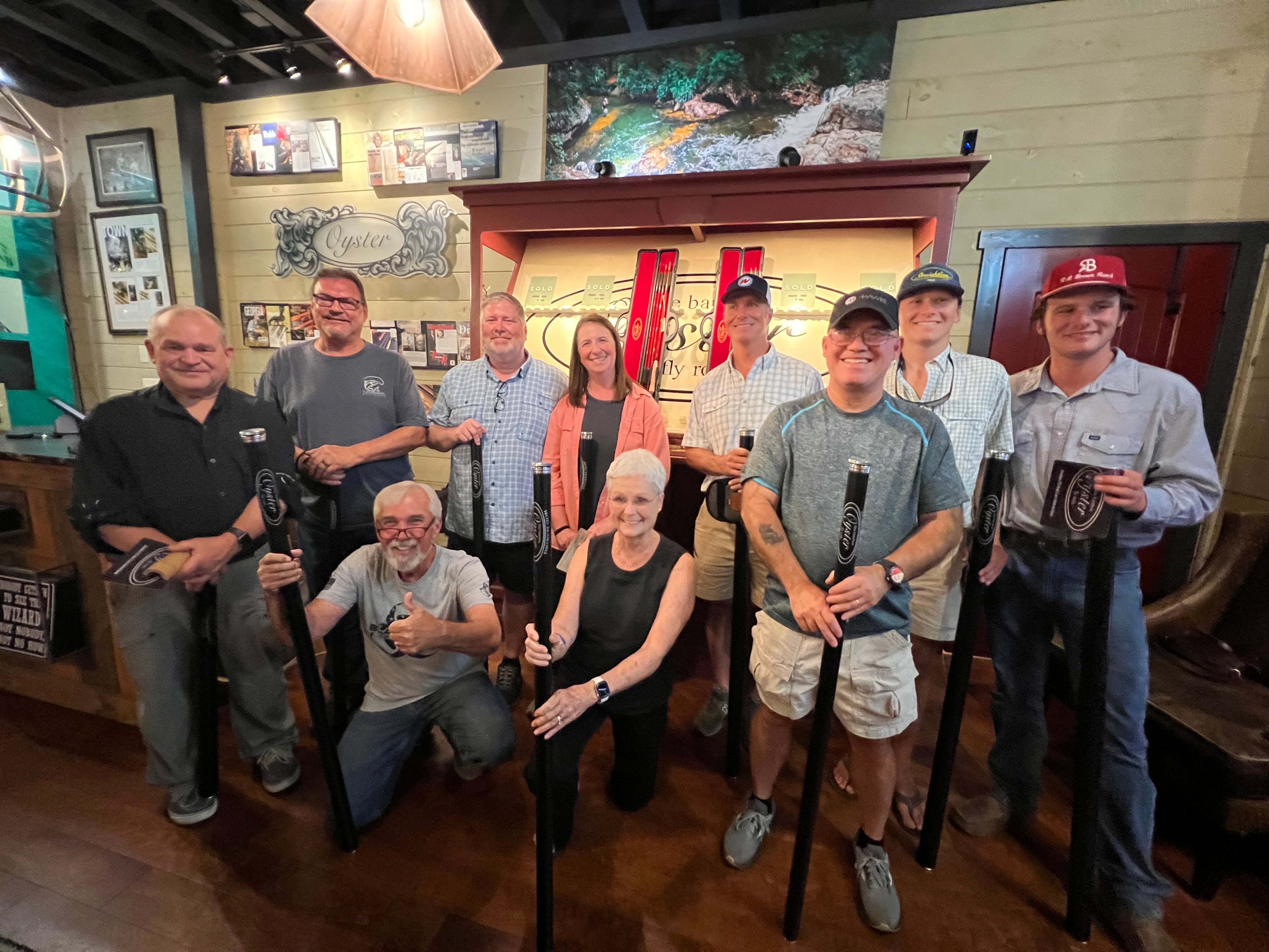 Oyster Bamboo Fly Rod Making Class July 6-11, 2026
