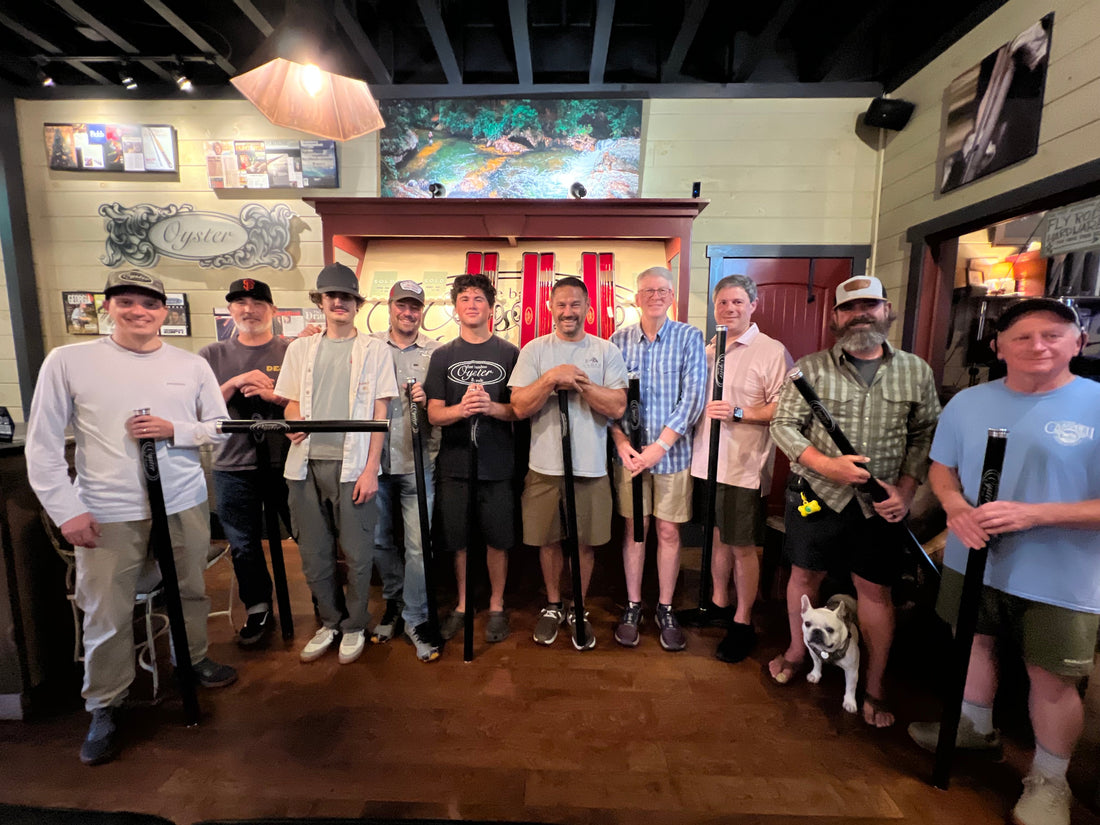 Oyster Bamboo Fly Rod Making Class August 10-15, 2026