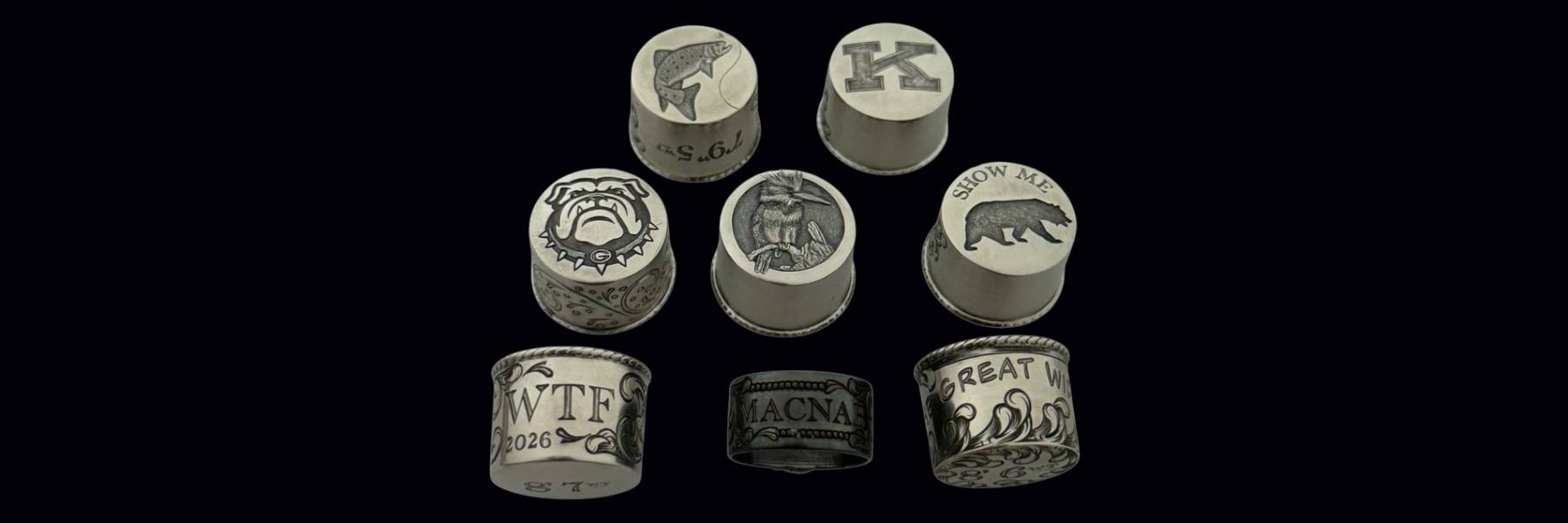 February Featured Hand Engravings by Oyster