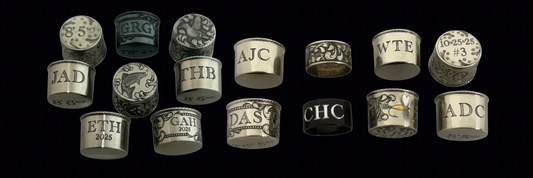 October Featured Hand Engravings by Oyster