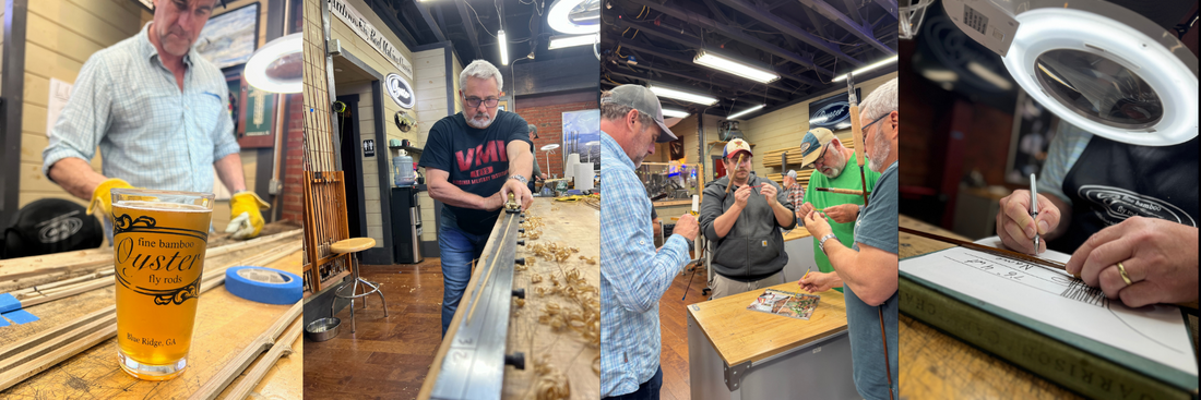 Oyster Bamboo Fly Rod Making Class April 28-May 3, 2025