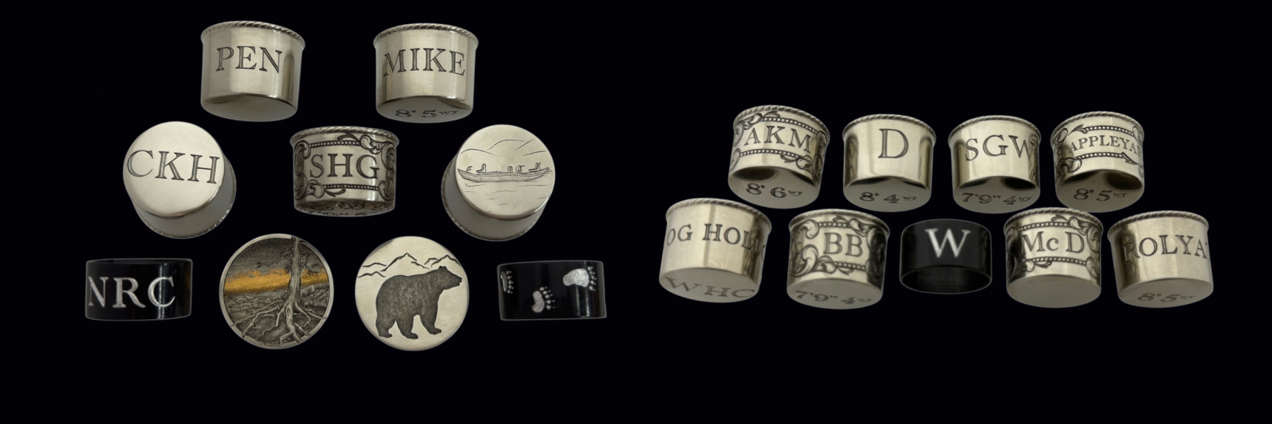 November Featured Hand Engravings by Oyster