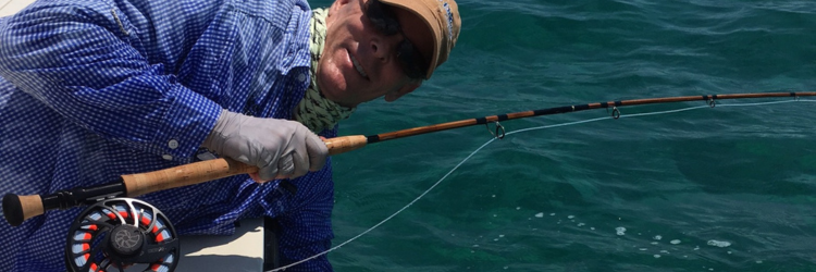 Oyster bamboo fly rod 12 wt tarpon