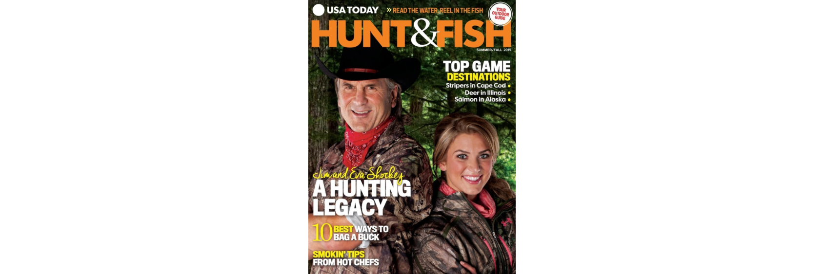 USA Today Hunt & Fish Features Oyster Bamboo Fly Rods