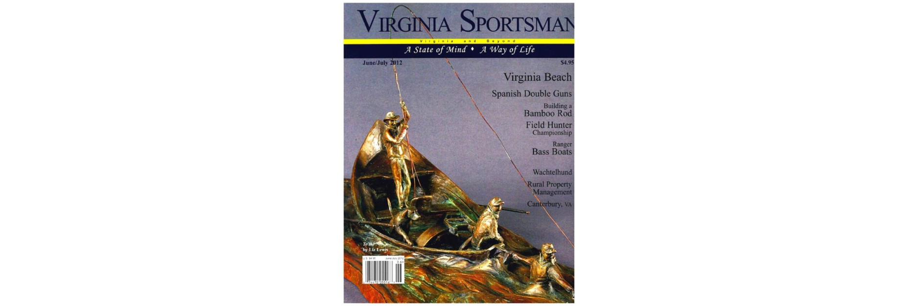 Virginia Sportsman Features Oyster Bamboo Fly Rods