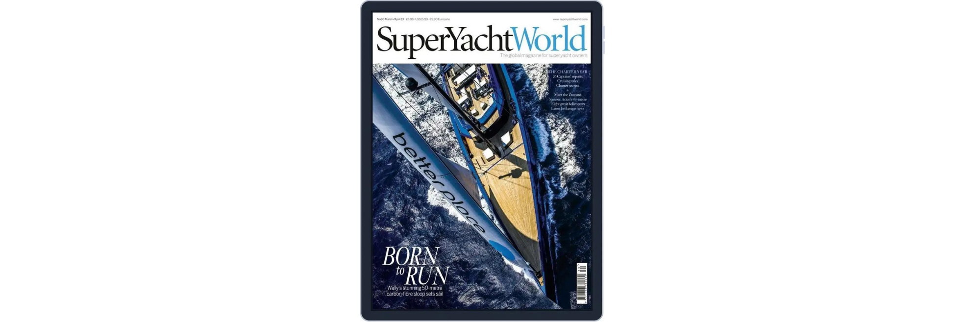 SuperYacht World Magazine Features Oyster Bamboo Fly Rods