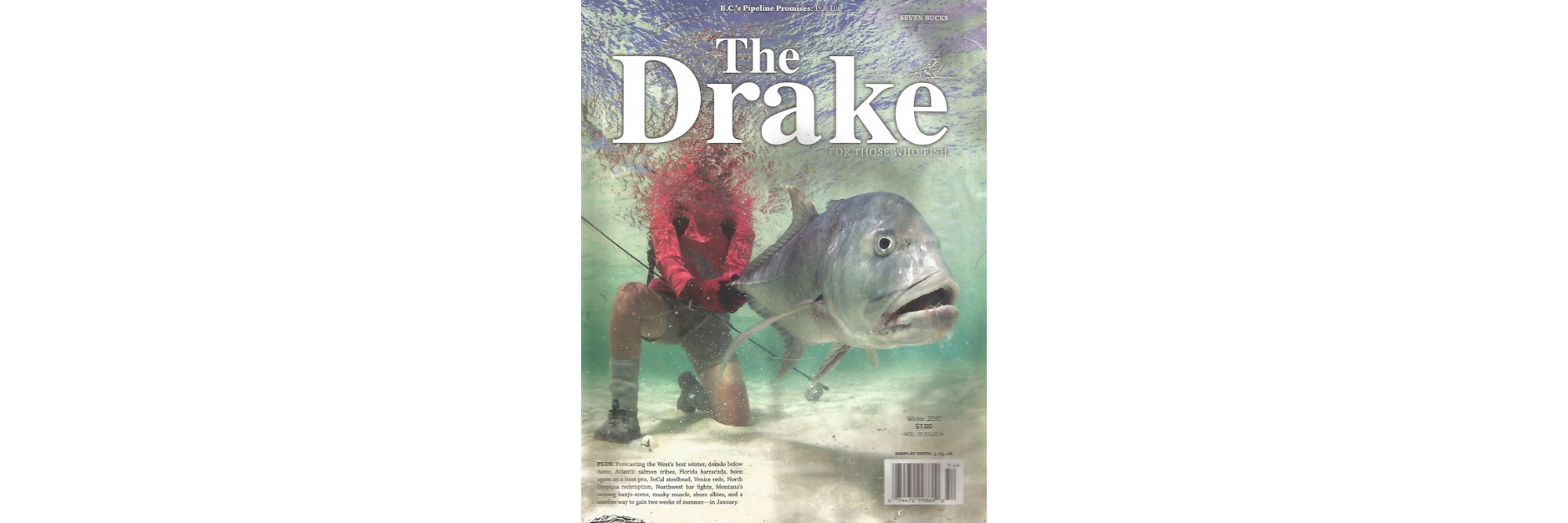 The Drake Features Oyster Bamboo Fly Rods