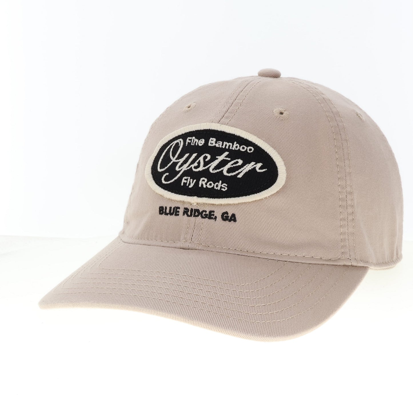 Khaki with Black Legacy Twill Trucker Hat With Oyster Patch