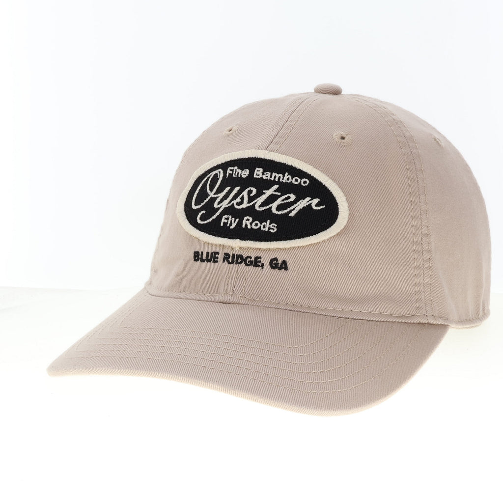 Khaki with Black Legacy Twill Trucker Hat With Oyster Patch