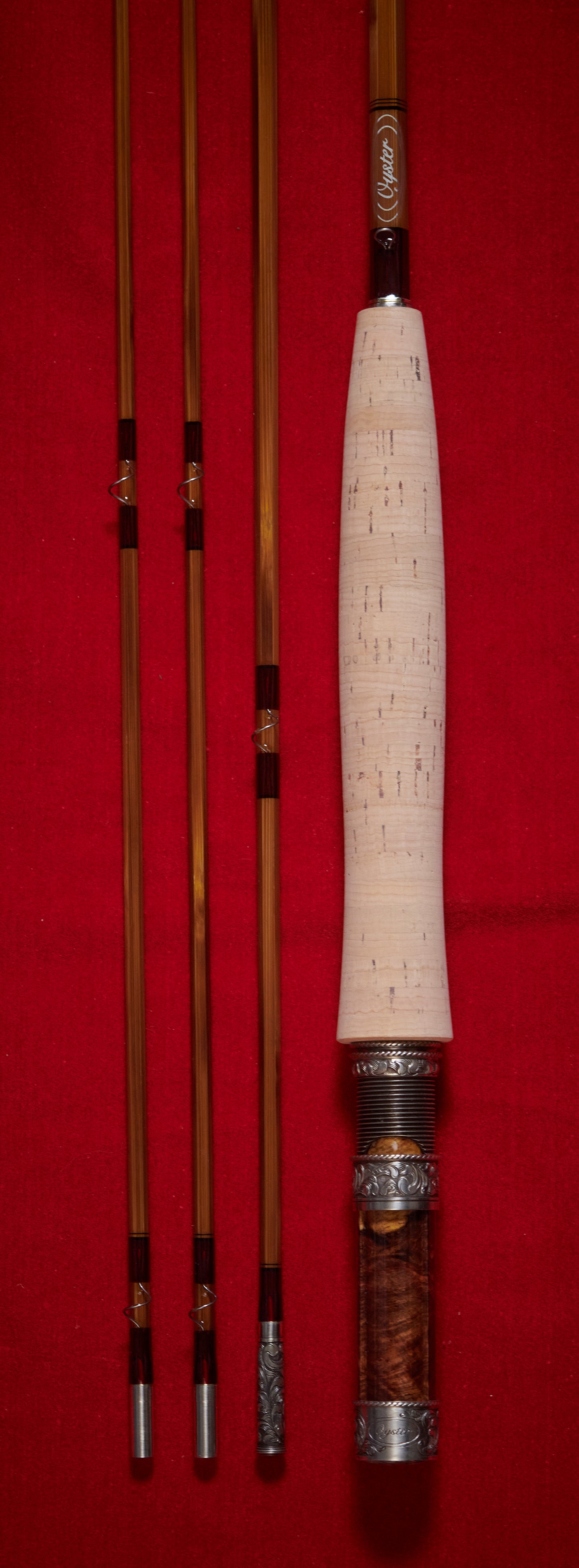 Oyster Bamboo Fly Rod 8' 5wt Master Series For Sale