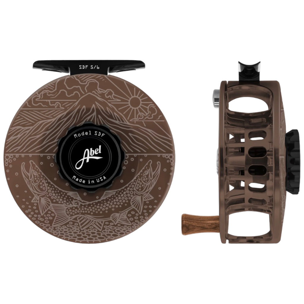 Abel SDF 5/6 dark brown ridge riser