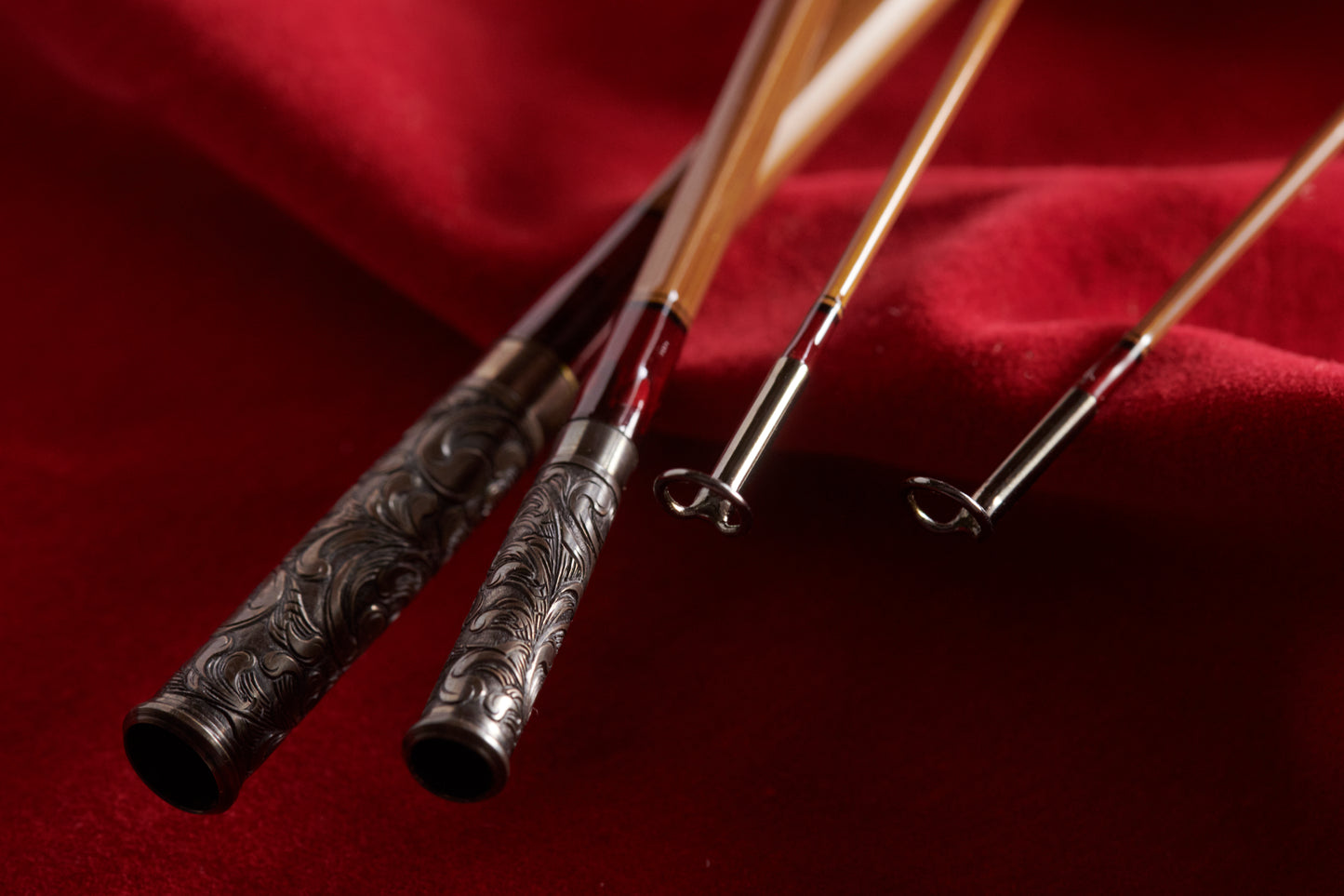 8' 6wt Oyster Bamboo Fly Rod Master Series For Sale