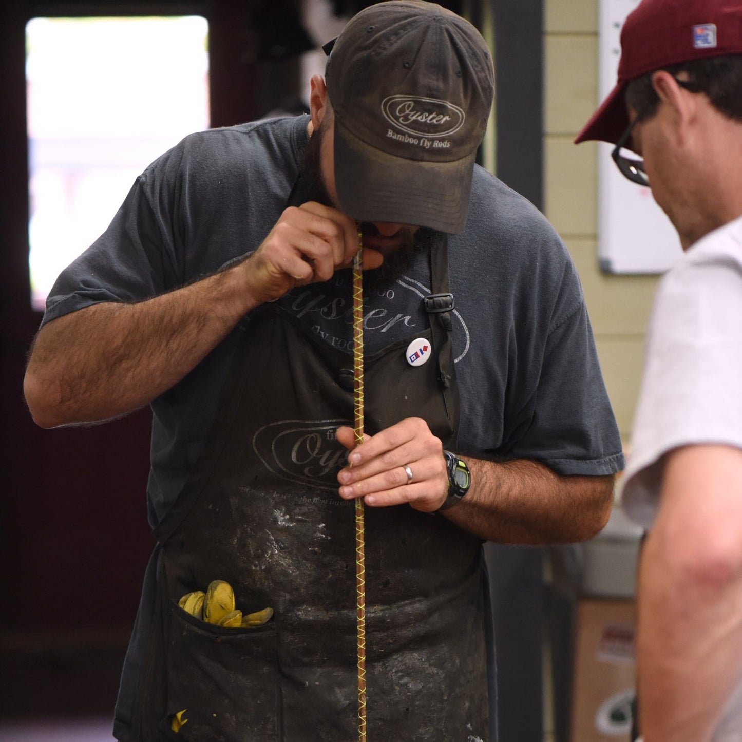 DEPOSIT: March 3-8, 2025 Oyster Bamboo Fly Rod Making Class