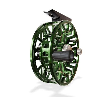 Abel SDF Ported Fly Reel 6/7 wt - Deep Green