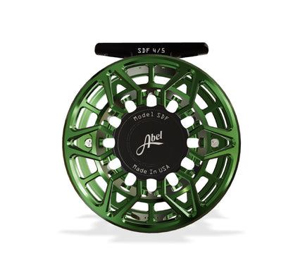 Abel SDF Ported Fly Reel 6/7 wt - Deep Green