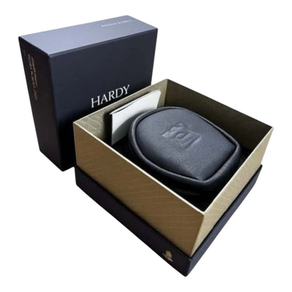 Hardy Cascapedia MKV 8/9 weight limited edition fly fishing reel black leather case and box. 
